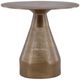 Dovetail Furniture Brema Antique Brass Bistro Table-0