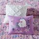 Olliix by Urban Habitat Kids Lola Unicorn Cotton Reversible Pink Full/Queen Coverlet Set-1