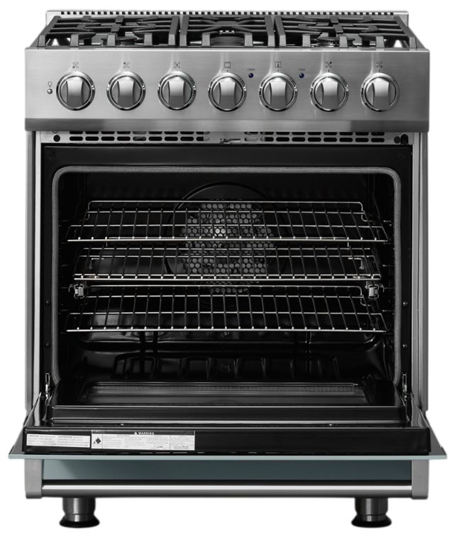 Viking® 3 Series 30" November Sky Pro Style Dual Fuel Range-1