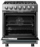 Viking® 3 Series 30" November Sky Pro Style Dual Fuel Range-1