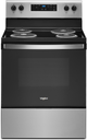 Whirlpool® 30" Stainless Steel Freestanding Electric Range-0