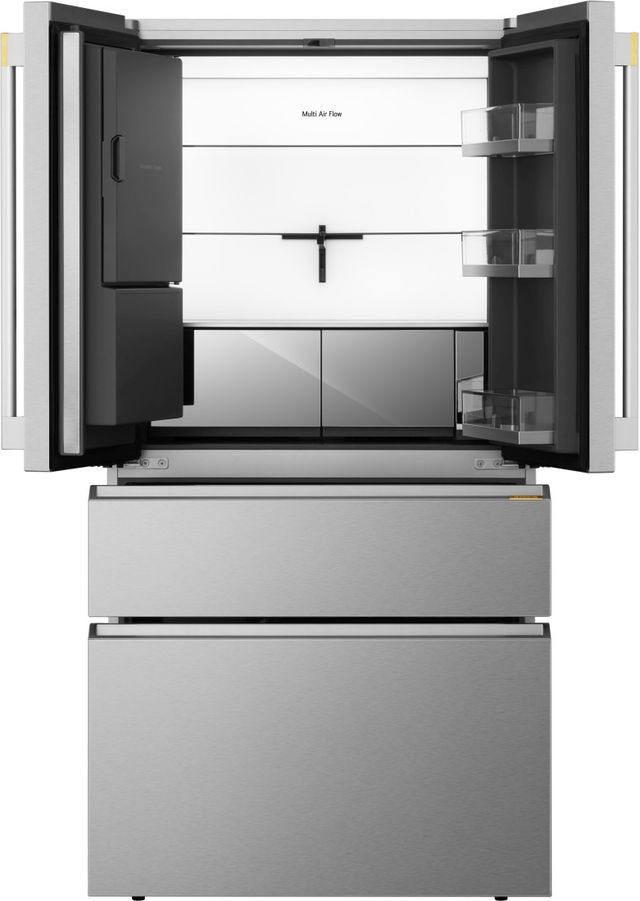 LG SIGNATURE Iconic Collection 36" 21.7 Cu. Ft. PrintProof™ Stainless Steel Counter Depth 4-Door French Door Refrigerator with Craft Ice-1