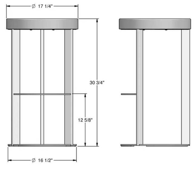 Amisco Customizable Allegro Bar Stool-1