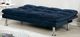 Furniture of America® Saratoga Navy Futon Sofa-2