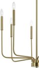 Forty West Liv Gold 8-Light Chandelier-2