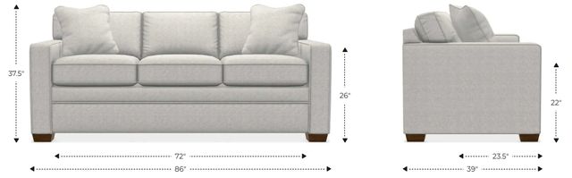 La-Z-Boy® Meyer Oyster Sofa-2