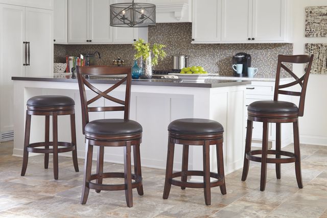 Millennium® by Ashley® Porter Rustic Brown Counter Bar Stool-4