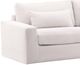 Dovetail Furniture Sylvie White Slipcovered Sofa-1