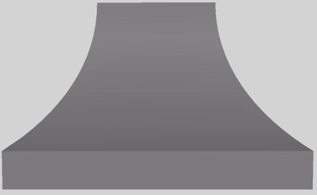 Vent-A-Hood® Designer Series 48" Gunsmoke Wall Mounted Range Hood-0