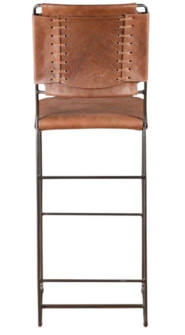 Home Trends & Design New York Brown Buffalo Bar Stool-3