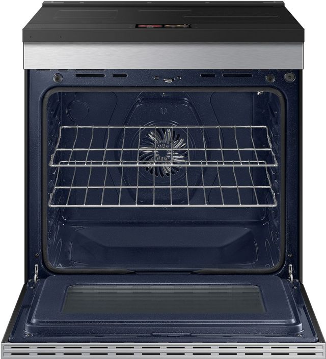 Samsung® Bespoke 30" Fingerprint Resistant Stainless Steel Slide In Induction Range-2