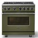 Viking® 7 Series 36" Martini Pro Style Liquid Propane Gas Range-3