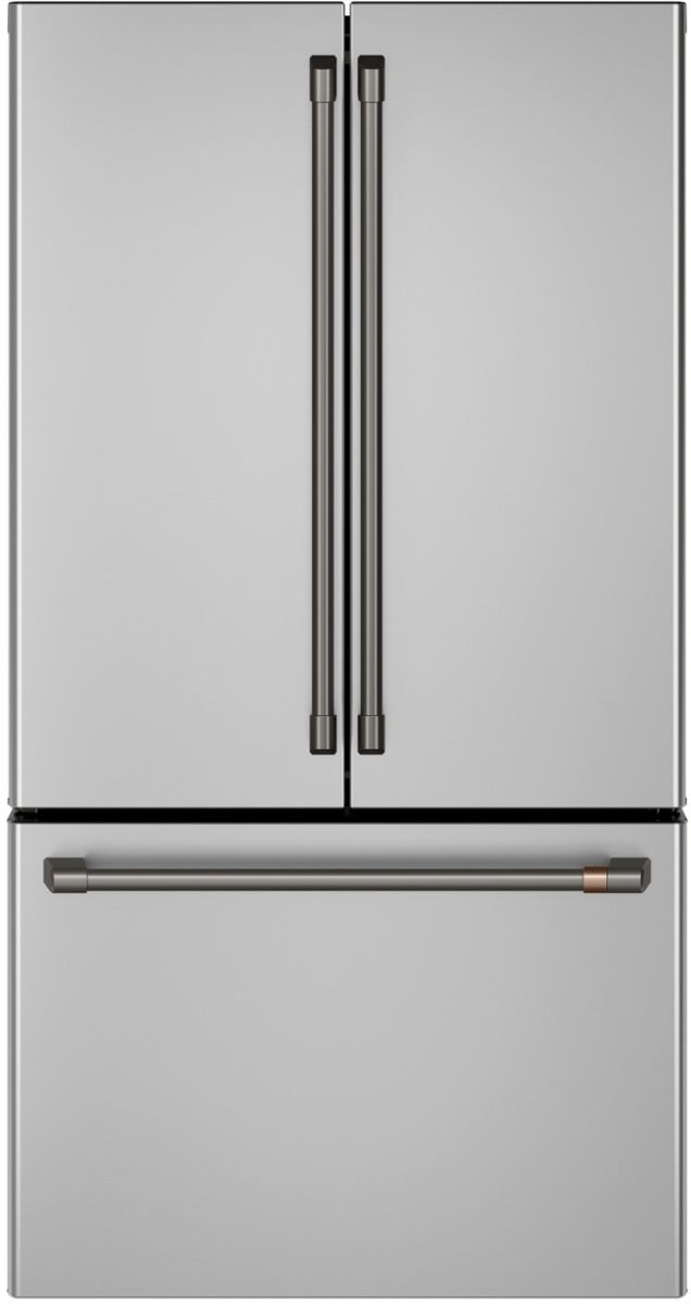 Café™ Brushed Black Refrigeration Handle Kit-1