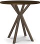 Amisco Customizable Asterisk Round Bar Table with Solid Birch Top-0