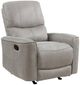 Homelegance® Ouray Gray Manual Rocker Recliner-0