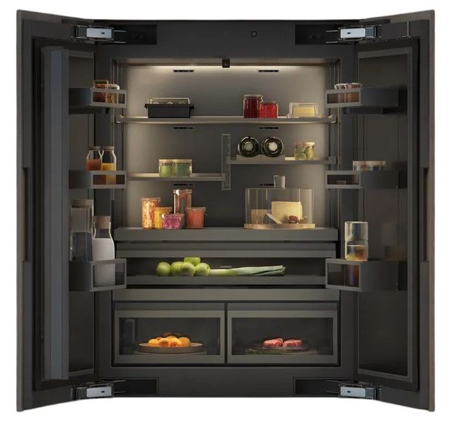 Gaggenau Vario Expressive Series 36 in. 20.1 Cu. Ft. Panel Ready Built In Counter Depth French Door Refrigerator-1