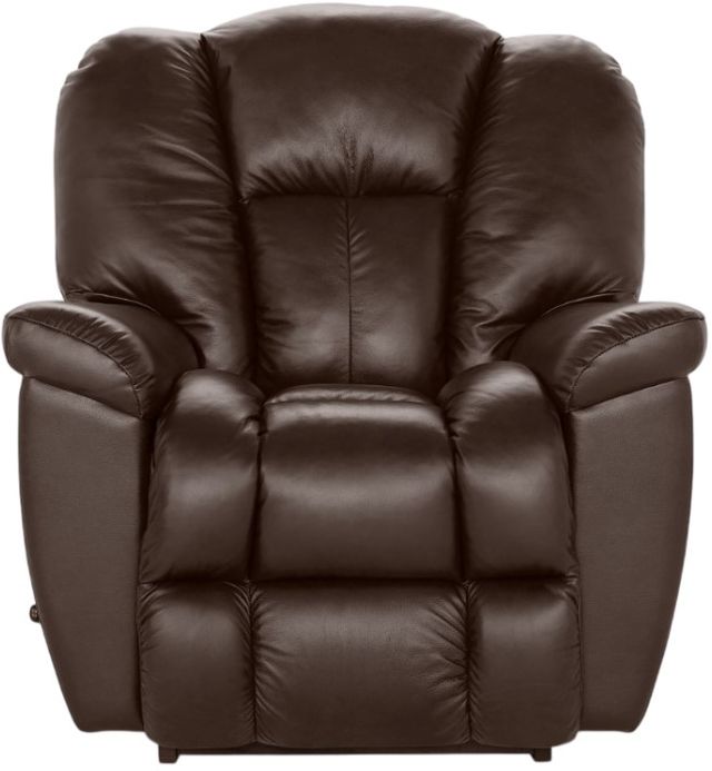 La-Z-Boy® Maverick Dark Chocolate Leather Manual Wall Recliner-1