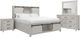 Elements International Scott 4-Piece White King Panel Storage Bedroom Set-0