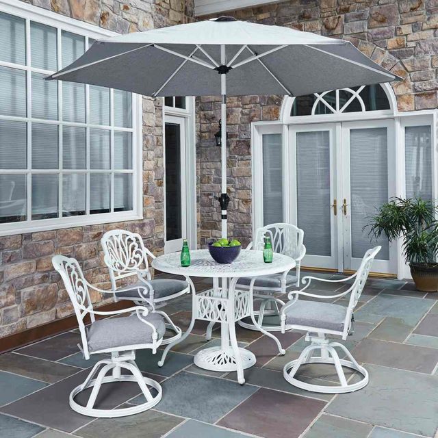 homestyles® Capri 7-Piece White Dining Set-1
