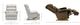 La-Z-Boy® Astor Porcelain Manual Rocking Recliner-2
