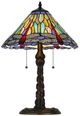 Cal® Lighting & Accessories Tiffany Dark Bronze Table Lamp-1