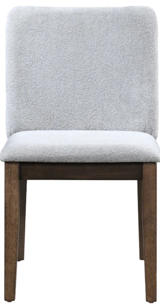 New Classic® Home Furnishings Kody Dark Walnut/Stone Gray Dining Side Chair-2