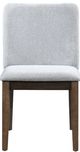 New Classic® Home Furnishings Kody Dark Walnut/Stone Gray Dining Side Chair-2