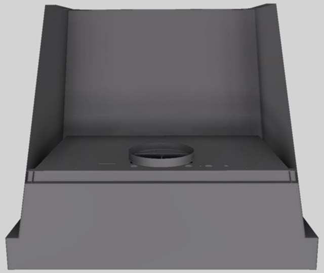 Vent-A-Hood® Designer Series 36" Gunsmoke Wall Mounted Range Hood-3