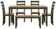 Signature Design by Ashley® Gesthaven 6-Piece Green/Natural Dining Set-1