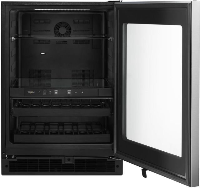 Whirlpool® 5.2 Cu. Ft. Fingerprint Resistant Stainless Steel Beverage Center-1