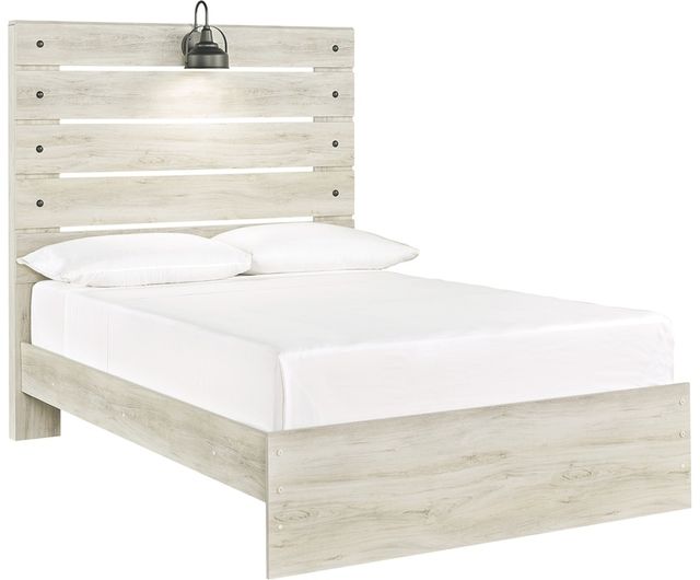 Signature Design by Ashley® Cambeck 5-Piece Whitewash Full Panel Bed Set-1