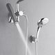 Forno Acqua AcquaFALL Mini Polished Chrome 8" Retrofit Shower System-2