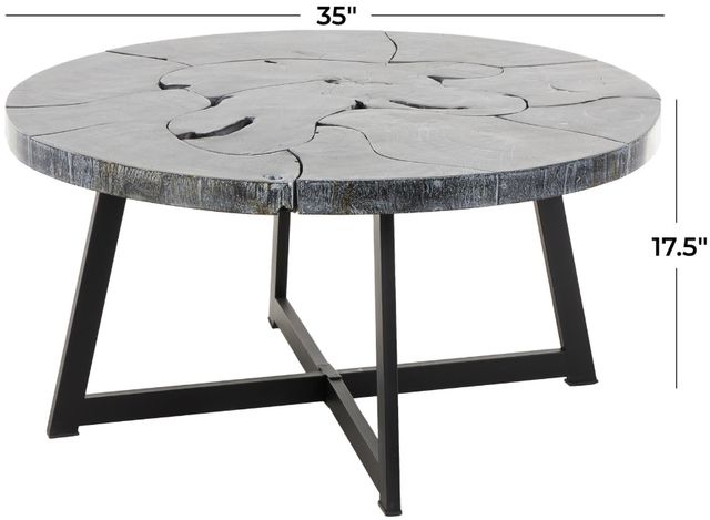 Deco Marche Black Coffee Table-3