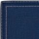 Elements International Erica Blue Upholstered Twin Platform Bed-2