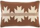 Surya Nobility Dark Brown 22"x14" Toss Pillow with Polyester Insert-0