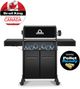 Broil King® Baron 420 Pro Shadow 4-Burner Black Freestanding Liquid Propane Grill-4