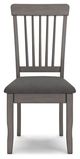 Signature Design by Ashley® Shullden Gray Dining Side Chair-1