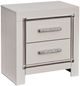Signature Design by Ashley® Zyniden Silver Nightstand-0