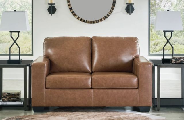 Signature Design by Ashley® Bolsena Caramel Loveseat-4