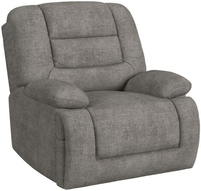 Elements International Odessa Amount Gray Power Recliner-0