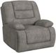 Elements International Odessa Amount Gray Power Recliner-0