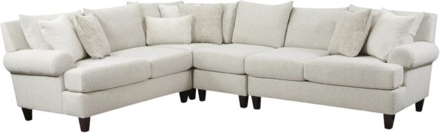 Fusion Furniture Hogan Cotton 4-Piece L-Shaped Sectional-0