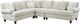 Fusion Furniture Hogan Cotton 4-Piece L-Shaped Sectional-0
