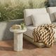 TOV Furniture Asta Travertine Concrete Indoor/Outdoor Side Table-1