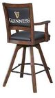ECI Furniture Licensed Black/Warm Walnut Counter Stool-1
