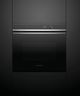 Fisher & Paykel Series 7 30" Black Contemporary Single Electric Wall Oven-2