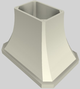 Vent-A-Hood® Designer Series 42" Biscuit Island Range Hood-1