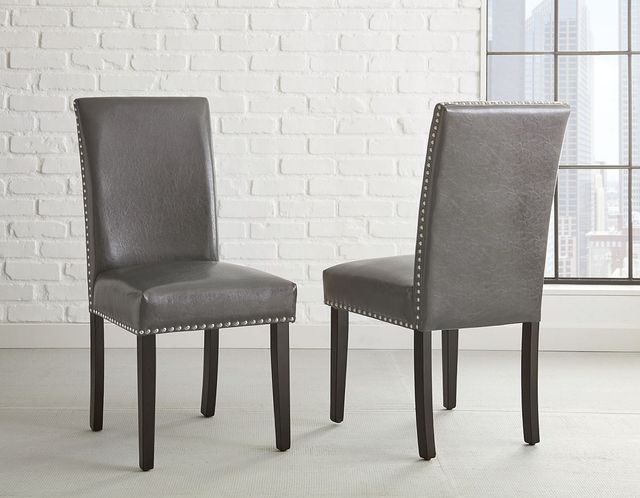 Steve Silver Co. Verano 5-Piece Gray Dining Set-3