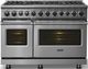 Viking® 7 Series 48" Stainless Steel Pro Style Dual Fuel Range-2