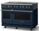Viking® 5 Series 48" Slate Blue Pro Style Induction Range with Brushed Brass Trim-3